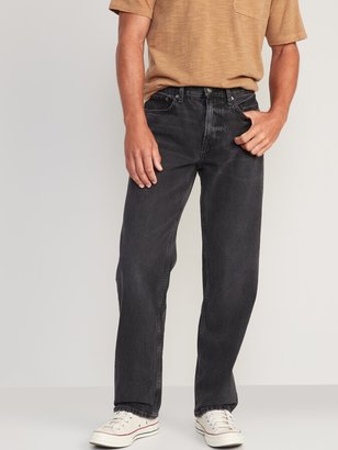 Old Navy Original Loose Non-Stretch Black Jeans for Men