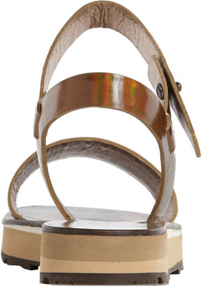 Lanvin Metallic Sandal