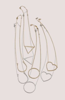 Nadri Pavé Heart Pendant Necklace