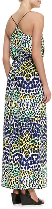 Milly Multi-Leopard-Print Maxi Dress