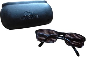 Lacoste Black Plastic Sunglasses