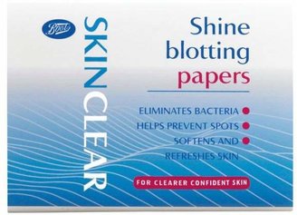 Boots Skin Clear Oil Absorbing Sheets