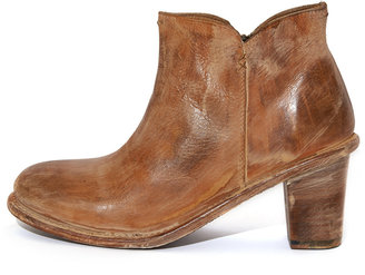 Bed Stu Distressed Leather Bootie