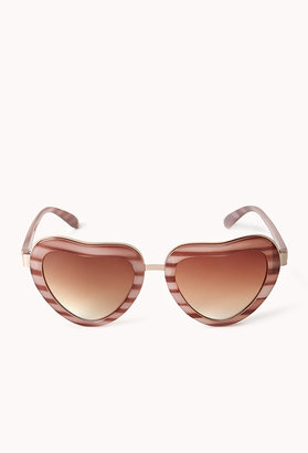 Forever 21 F1888 Heart-Shaped Sunglasses