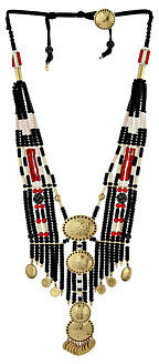 Lucky Brand African Multi Strand Necklace