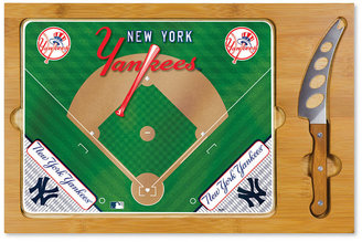 Picnic Time MLB Icon Cutting Board with Cheese Knife