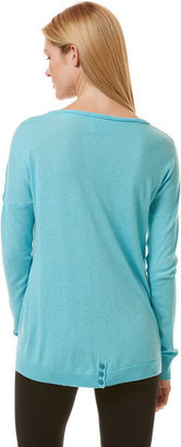 C&C California Long sleeve sweater with back placket
