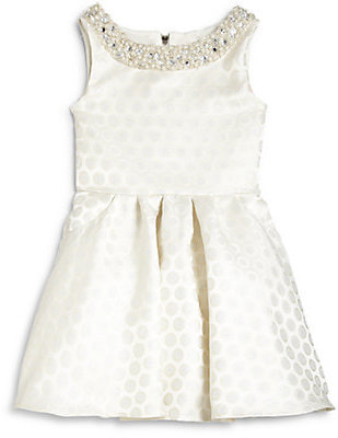 Girl's Jeweled Party Dress