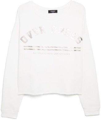 MANGO Printed Sweatshirt