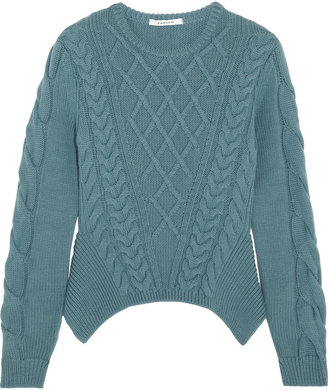 Carven Cable-knit wool sweater