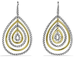 David Yurman Cable Classics Mobile Drop Earrings with Gold