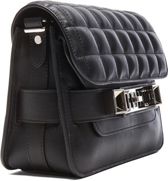 Proenza Schouler Quilted Mini PS11 Classic Bag in Black