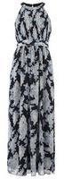 Dorothy Perkins Womens Chase 7 Multi Blue Floral Maxi Dress- Blue