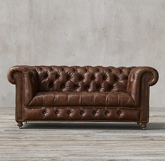 Cambridge Silversmiths 76 Leather Sofa