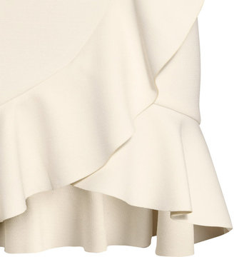 H&M Ruffle Skirt - Natural white - Ladies