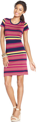 Spense Petite Striped Dress