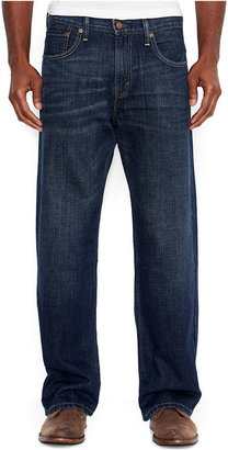 Levi's 569 Loose Straight-Fit Dark-Chipped Jeans