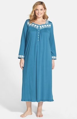 Eileen West 'Poetry' Jersey Ballet Nightgown (Plus Size)