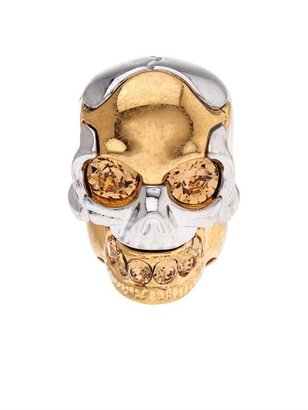 Alexander McQueen Puzzle skull ring