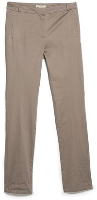 MANGO Belted cotton trousers