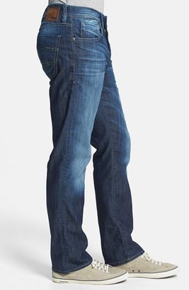 Mavi Jeans 'Zach' Straight Leg Jeans (Mid Brushed Cooper)