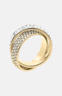 MICHAEL Michael Kors Michael Kors 'Brilliance' Crystal Intertwined Ring