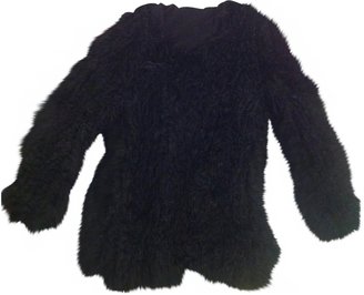 IRO Black Fur Coat