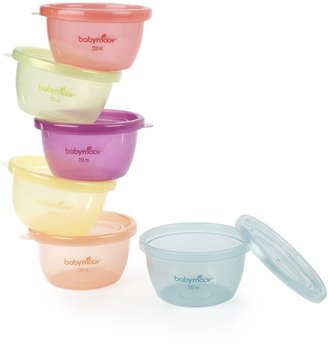Babymoov Baby Bowls,Blue/Green/Red/Yellow/Orange/Purple, 6-Pack