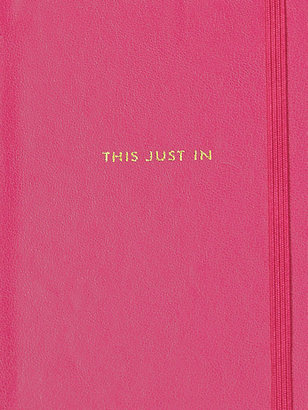 Kate Spade Take note this just in medium notebook