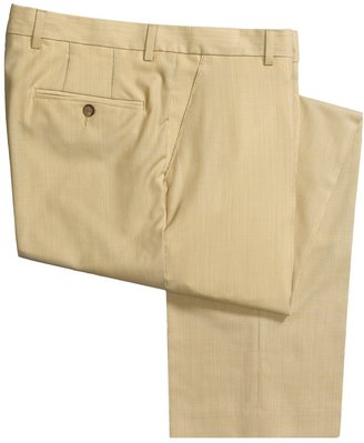 Barry Bricken Slim Jim Stripe Dress Pants - Wool, Flat Front (For Men)
