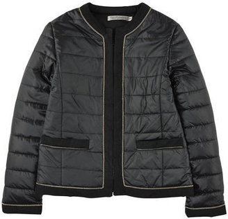 Troizenfants short-cut waterproof nylon and cotton jacket