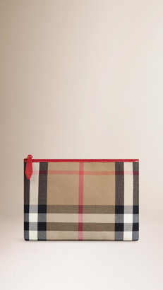 Burberry Large House Check Beauty Wallet