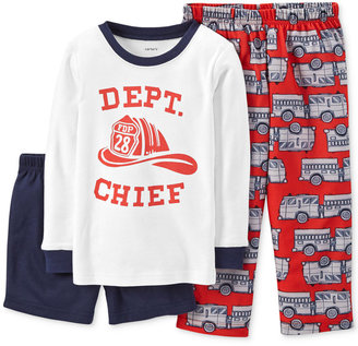 Carter's Toddler Boys' 3-Piece Dept. Chief Pajamas