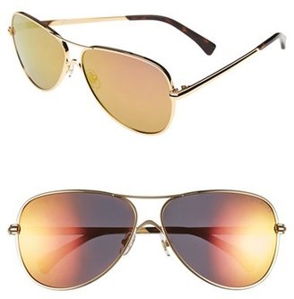 Wildfox Couture 'Airfox' 62mm Aviator Sunglasses