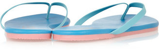 TKEES Lily leather flip flops