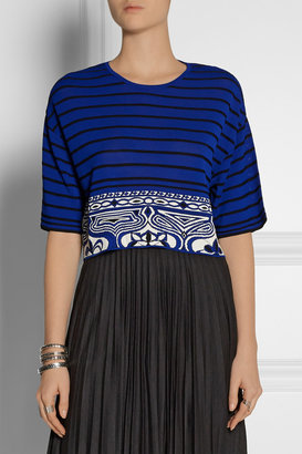 Emilio Pucci Cropped knitted top
