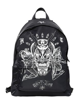 Givenchy Tattoo Printed Techno Canvas Backpack