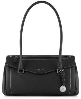 Fiorelli Black zip charm shoulder bag