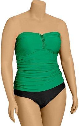 Old Navy Women's Plus Control Max Braided Tankini Tops