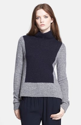 A.L.C. 'Cantrell' Two-Tone Turtleneck Sweater