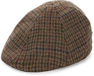Barbour Tweed flat cap