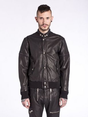 Diesel OFFICIAL STORE Leather jackets