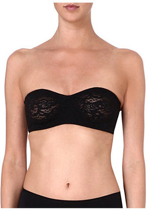 Wacoal Halo lace strapless underwired bra