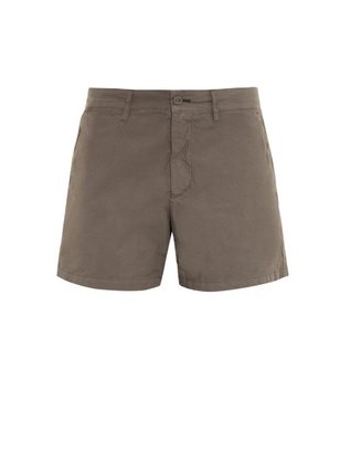 Tomas Maier Cotton-poplin shorts