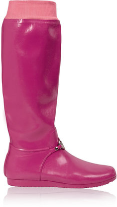 DKNY Vanessa embellished rubber rain boots