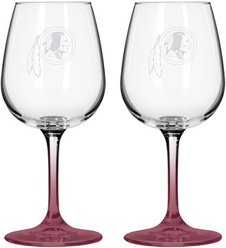 Boelter Brands Washington Redskins 2-Pack 16 oz. Wine Glass
