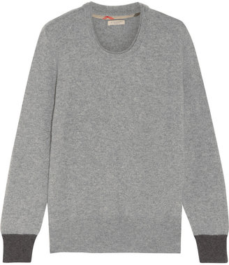 Burberry Elbow-patch cashmere sweater
