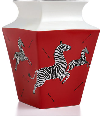 Lenox Scalamandre by Zebra Red Medium Bud Vase