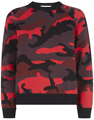 Valentino Camouflage Sweater
