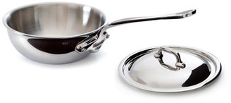 Mauviel M'cook Curved Splayed Saute Pan with Lid